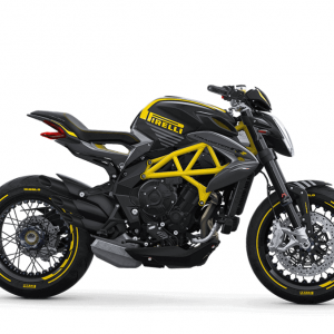 Dragster 800 RR Matt Black and Pirelli Yellow