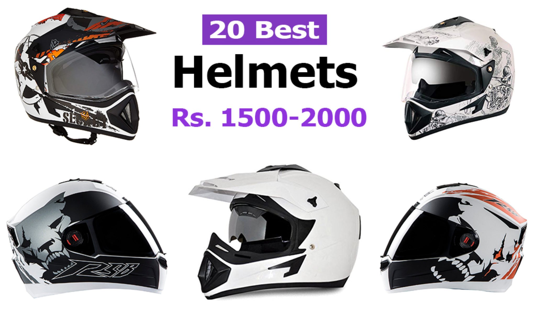 20 Best Helmets Under 2000 Safe Drive Save Life MotoBike.in