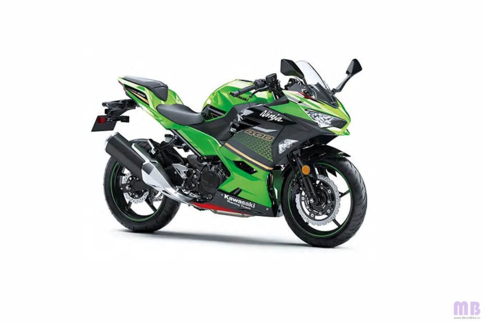 Kawasaki Ninja 400 - Ebony Black. 
