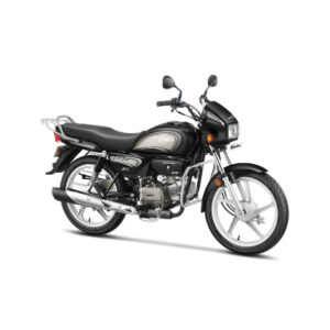 Hero Splendor Plus - Black Grey Stripe