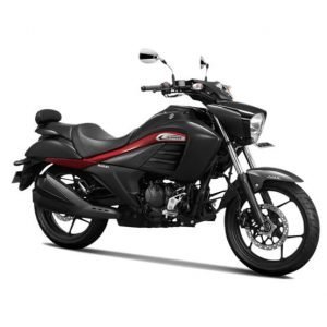 Suzuki Intruder 150 - Metallic Matte Black/Candy Sanoma Red