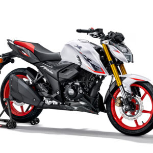 TVS Apache RTR 160 4V - Pearl White (USD)
