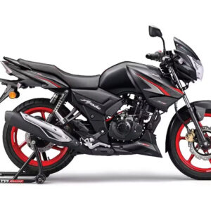 TVS Apache RTR 160 - Matte Black (Top)