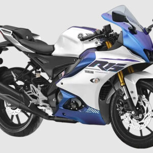 Yamaha R15 V4 - Matte White Pearl - Dual Tone