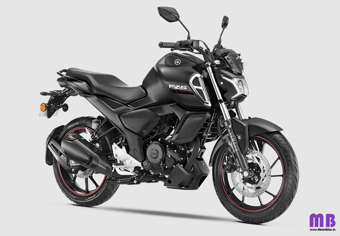 Yamaha FZS FI V4 - Matte Black - Standard